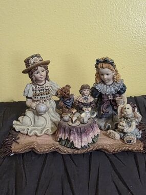 Boyds Bears Yesterdays' Child The Dollstone Collection "Tea For Four